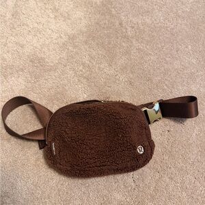 Lululemon Brown Sherpa Belt Bag